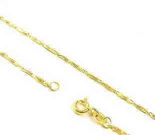 时尚925纯银包18k黄金女士项链 精致工艺与优雅品位的完美结合